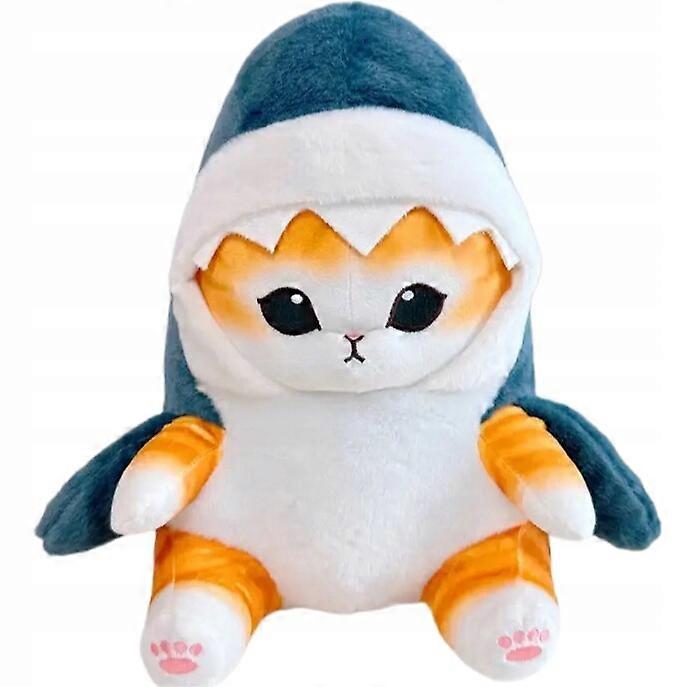 Plush Toy Słodki Kot Rekin Plush Cuddly 20cm