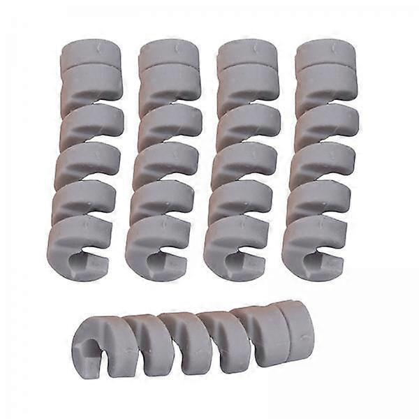 2x 5Pcs Cable Sleeve Spiral Waterproof for Housing Protector