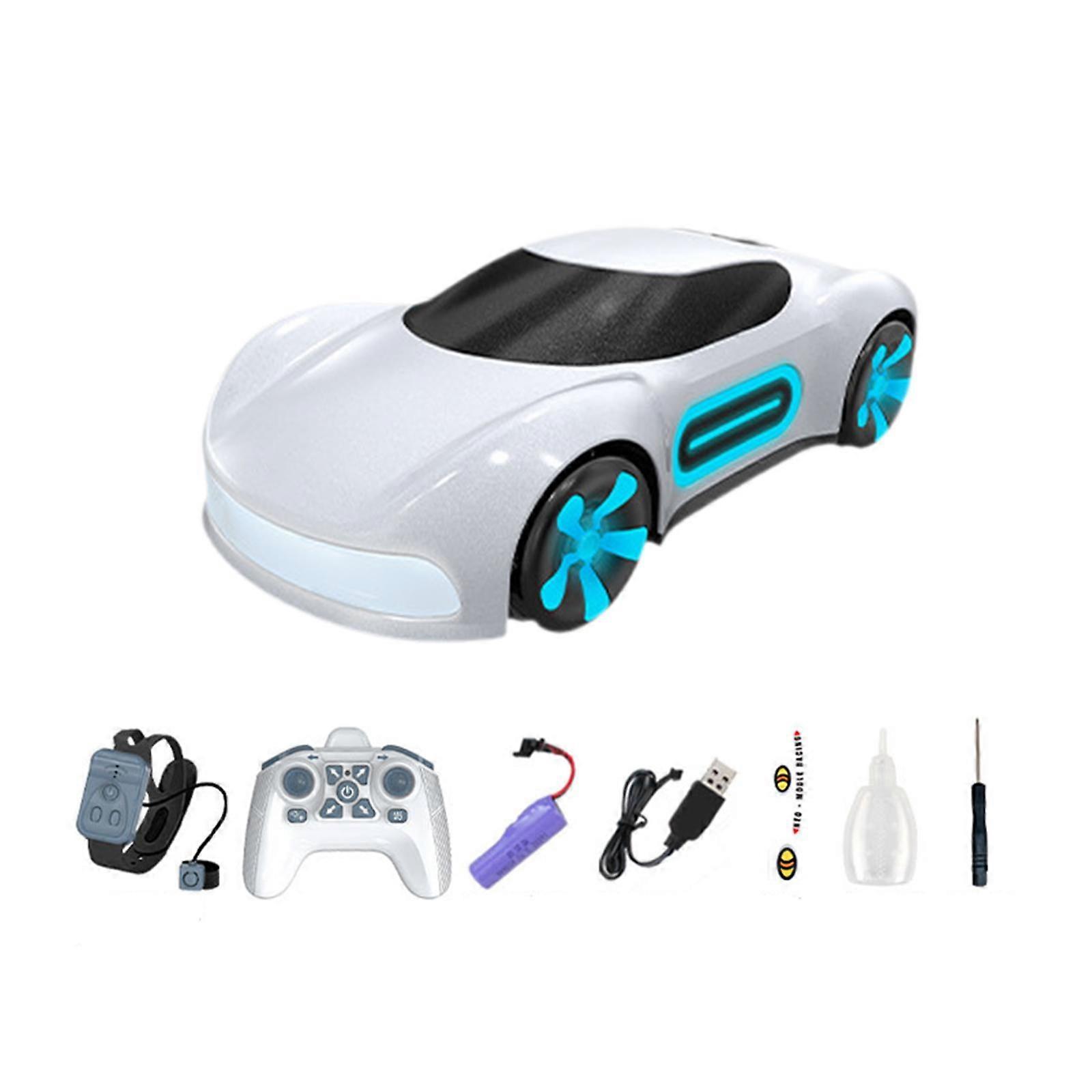RC Drift Vehicles Toy, Gesture Sensing Remote Control Car with Light Spray,