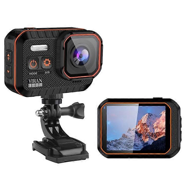 SC002 4K HD Action Camera with Remote Control Waterproof Sports DV Mini WiFi Video Helmet Camera