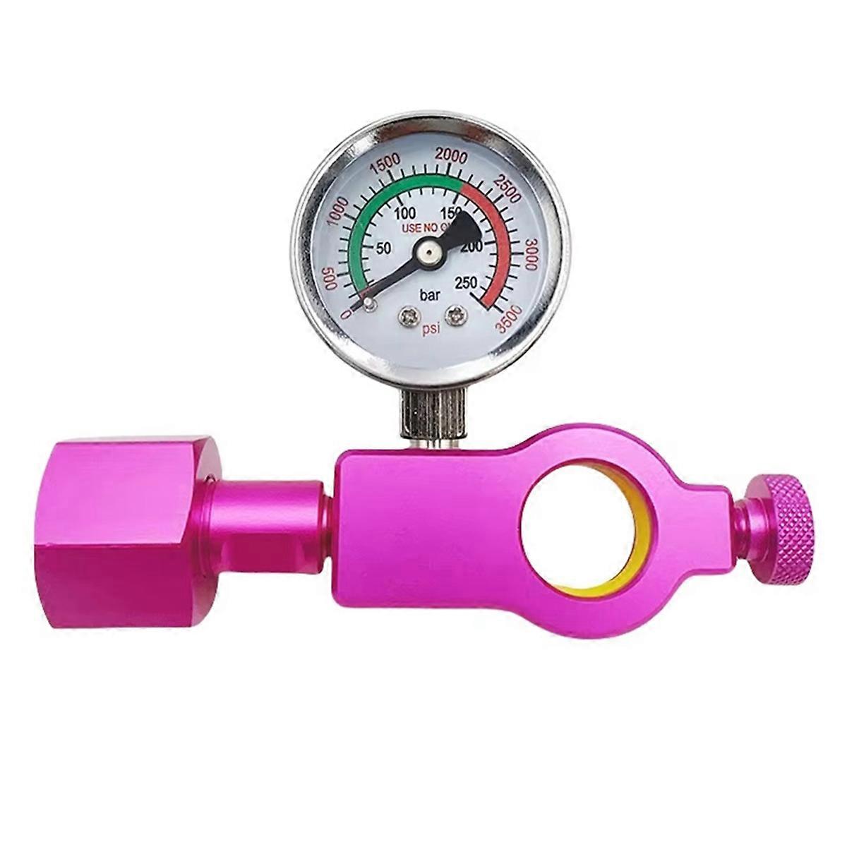 Co2 Cylinder Refill Fill Station Adaptor for  stream (Terra DUO Art) Pink Quick Connect Co2 Cylin