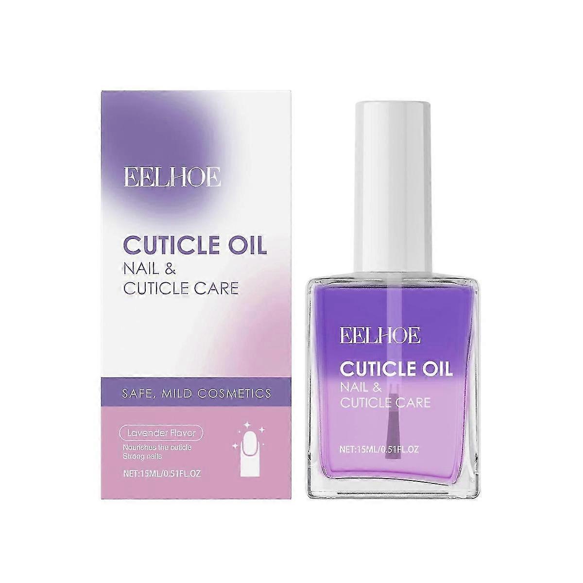 EELHOE二層ネイルキューティクルオイルネイルキューティクルリペア栄養ソフトネイルサーフェスケアオイル