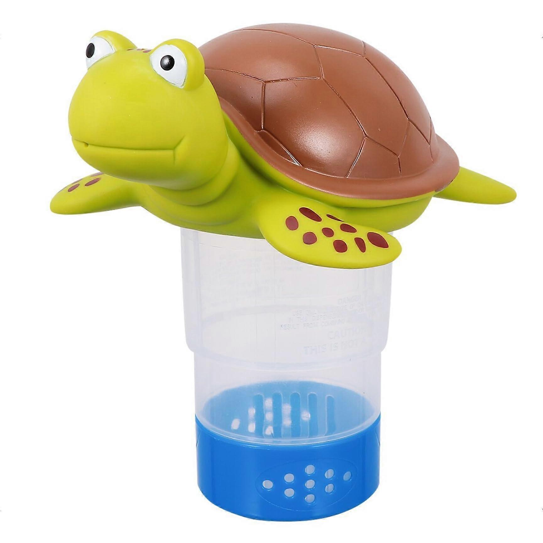 Chlor Floater 3 Tablet dispenser Turtle Pool holder for whirlpools/large pools (1 3 compatible)