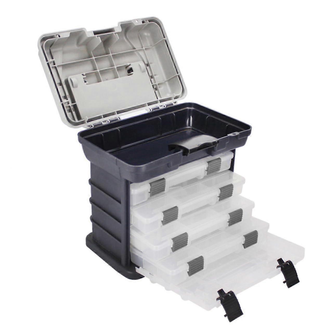 1 piece PP tool storage case for fishing bait organizer portable