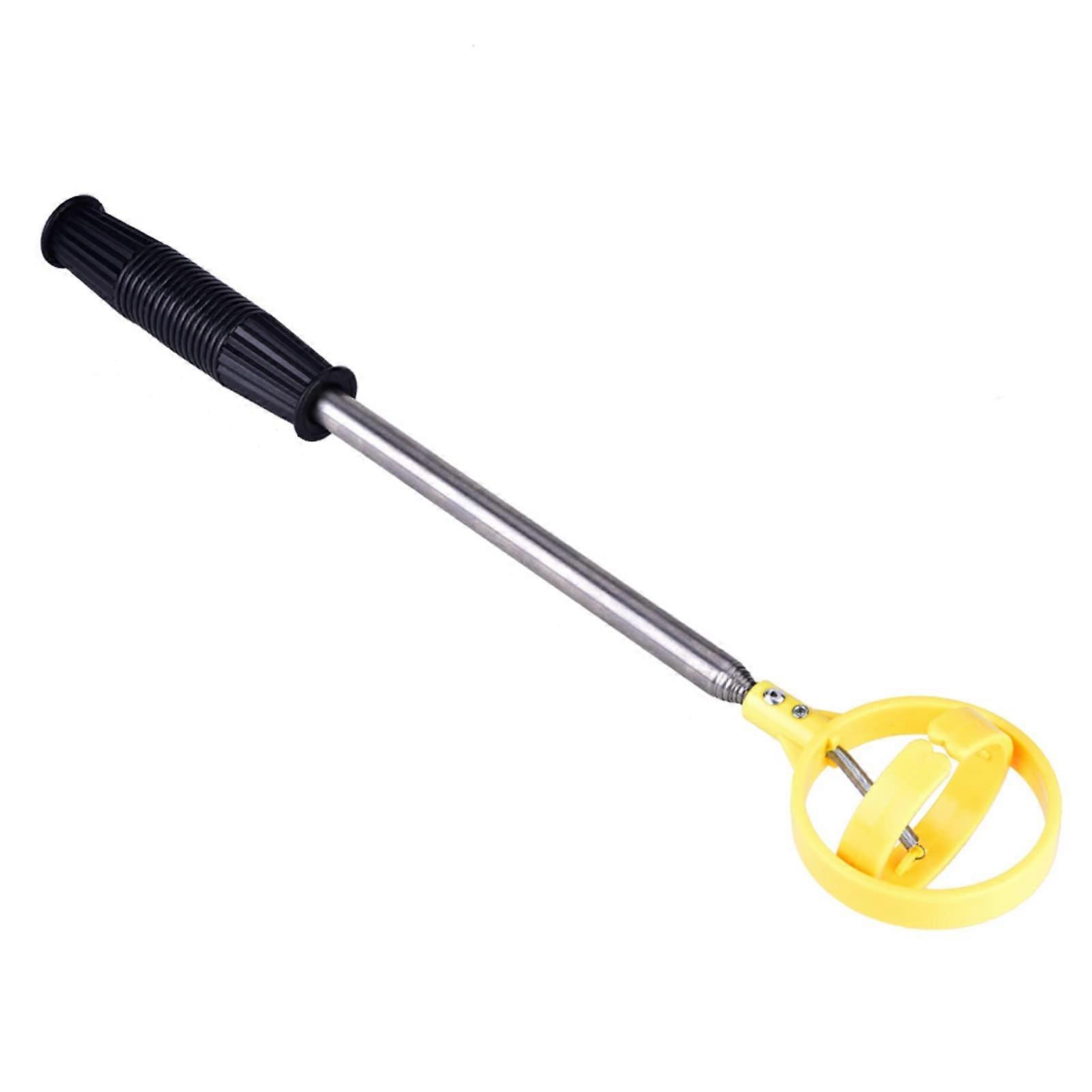 Golf Ball Picker Telescopic Retriever Tool - 2 Colors Yellow and Green, Convenient Antenna Design, Easy Ball Pickup Device