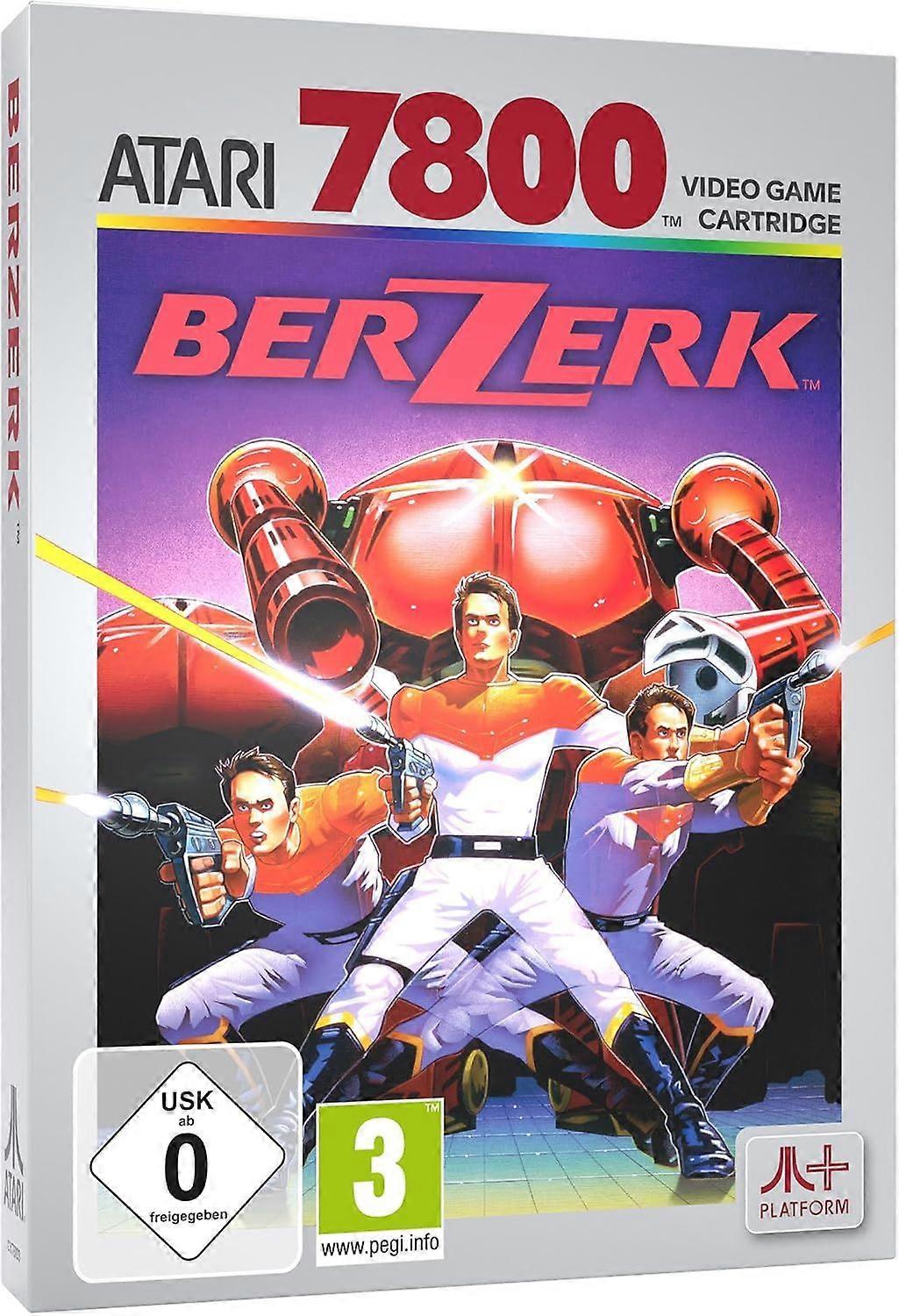 Berzerk (7800) ATA Cartridge Video Game