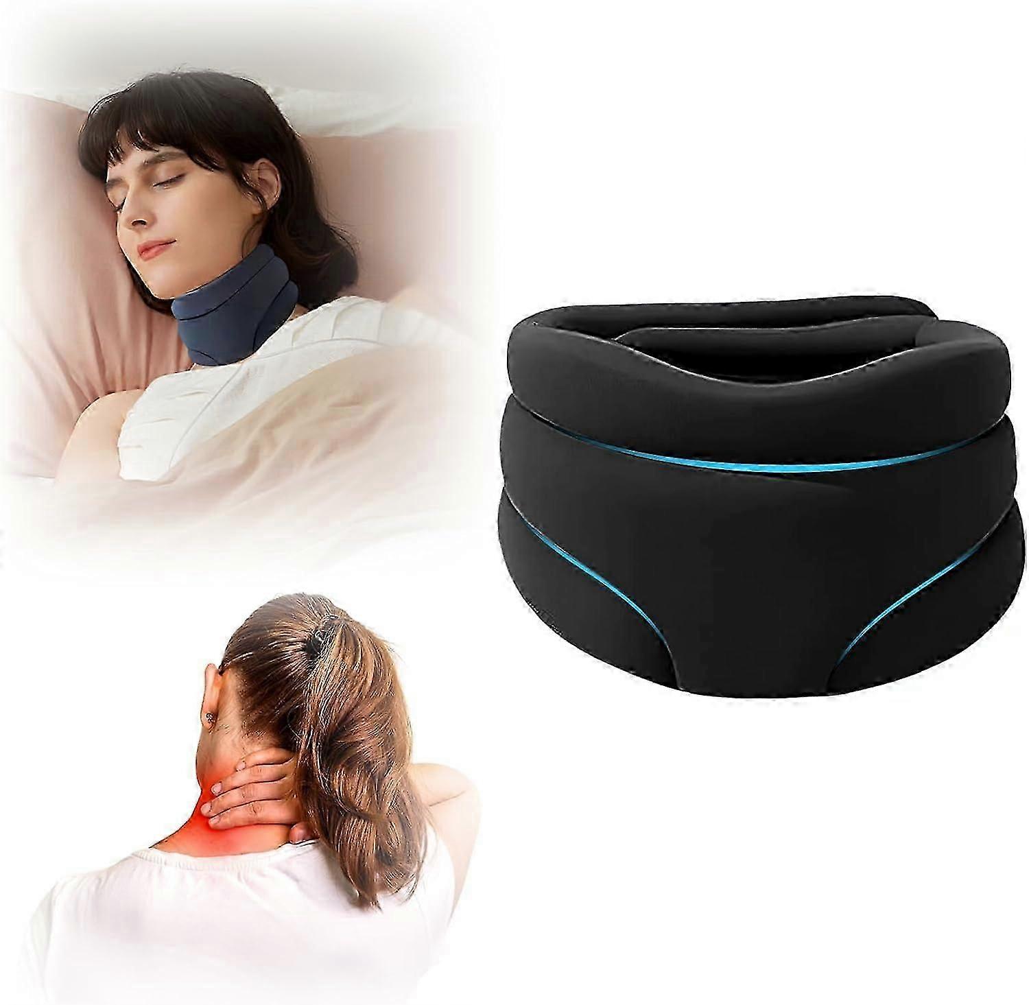 Cervicorrect Neck Brace,Cervicorrect Neck Brace by Healthy Lab Co,Soft Neck Brace Cervical Collar-Cervical Neck Brace for Snoring,Neck Support Brace