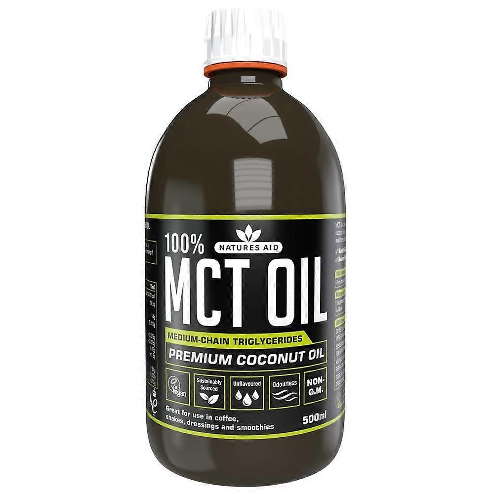 Natures Aid Pure MCT Oil 500ml
