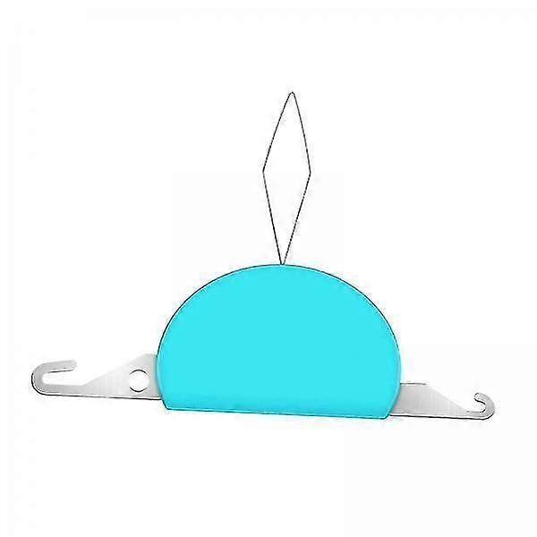 2xNeedle Device 3 In 1 Needle Threader Thread Guide Sewing Machine Blue