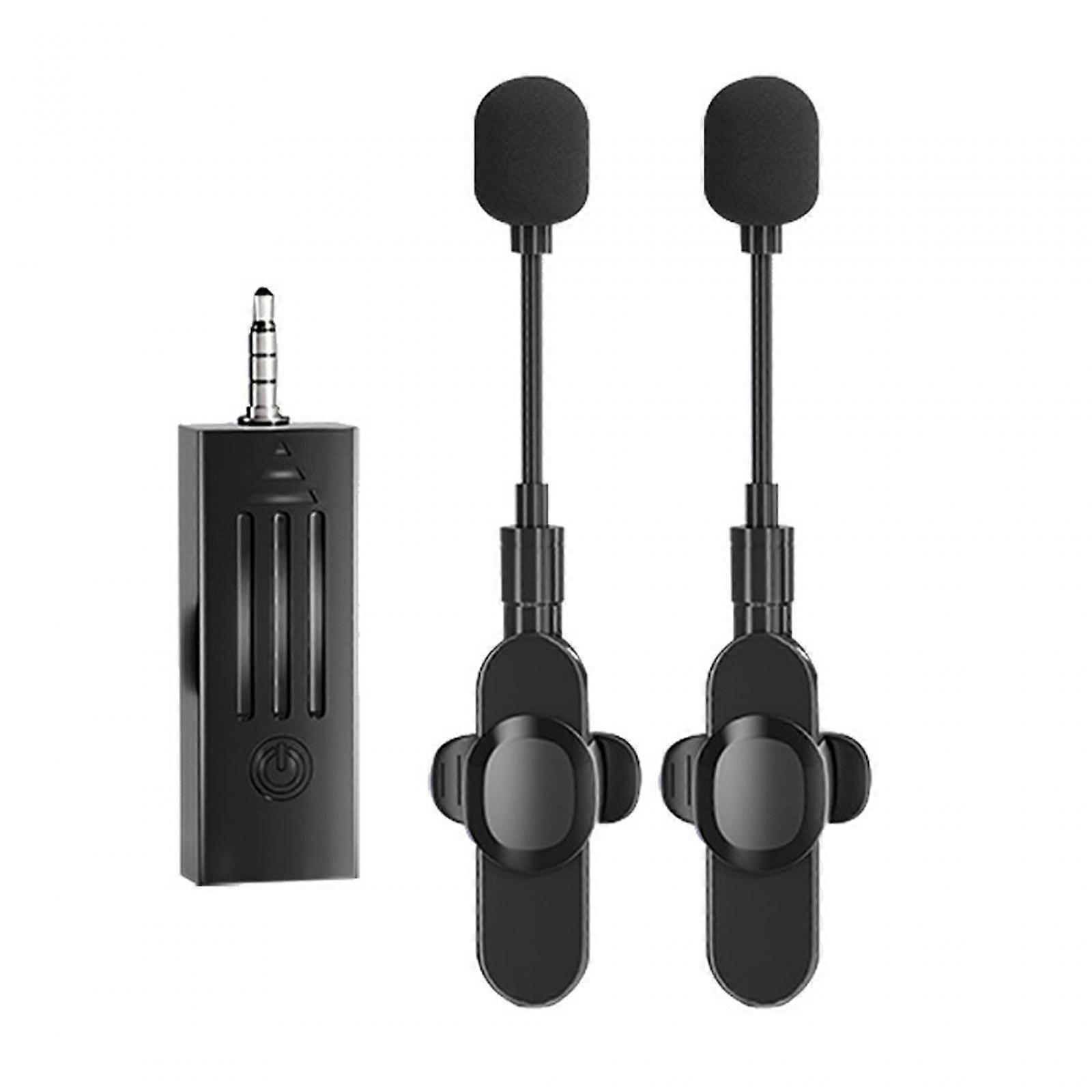 Lavalier Lapel Microphone Practical Adjustable Automatic Connect Cordless