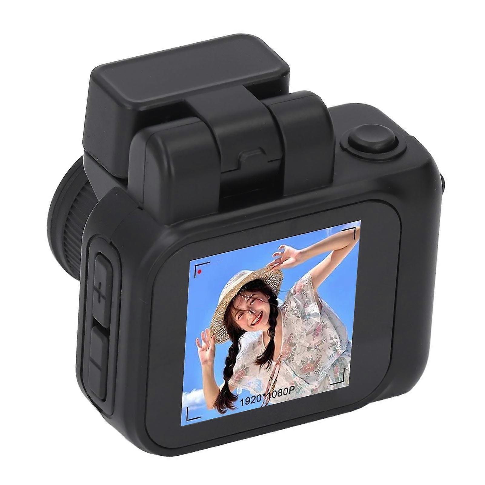 Micro Digital Camera Small CDD HD 1080P Portable CMOS Video Recorder Compact Vintage Camcorder with Flash Light Without Small Memory Card 