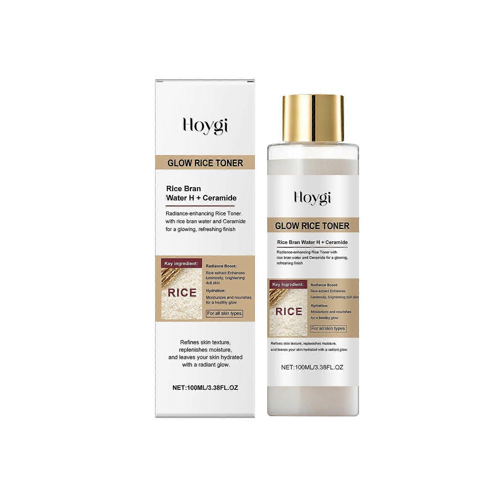 ピールショットグロー白米ピーリングトナー、ソフト角質除去、顔とボディスクラブ、すべての肌タイプのための死んだ皮膚細胞除去剤、潤いのある肌、クレンジングスキン