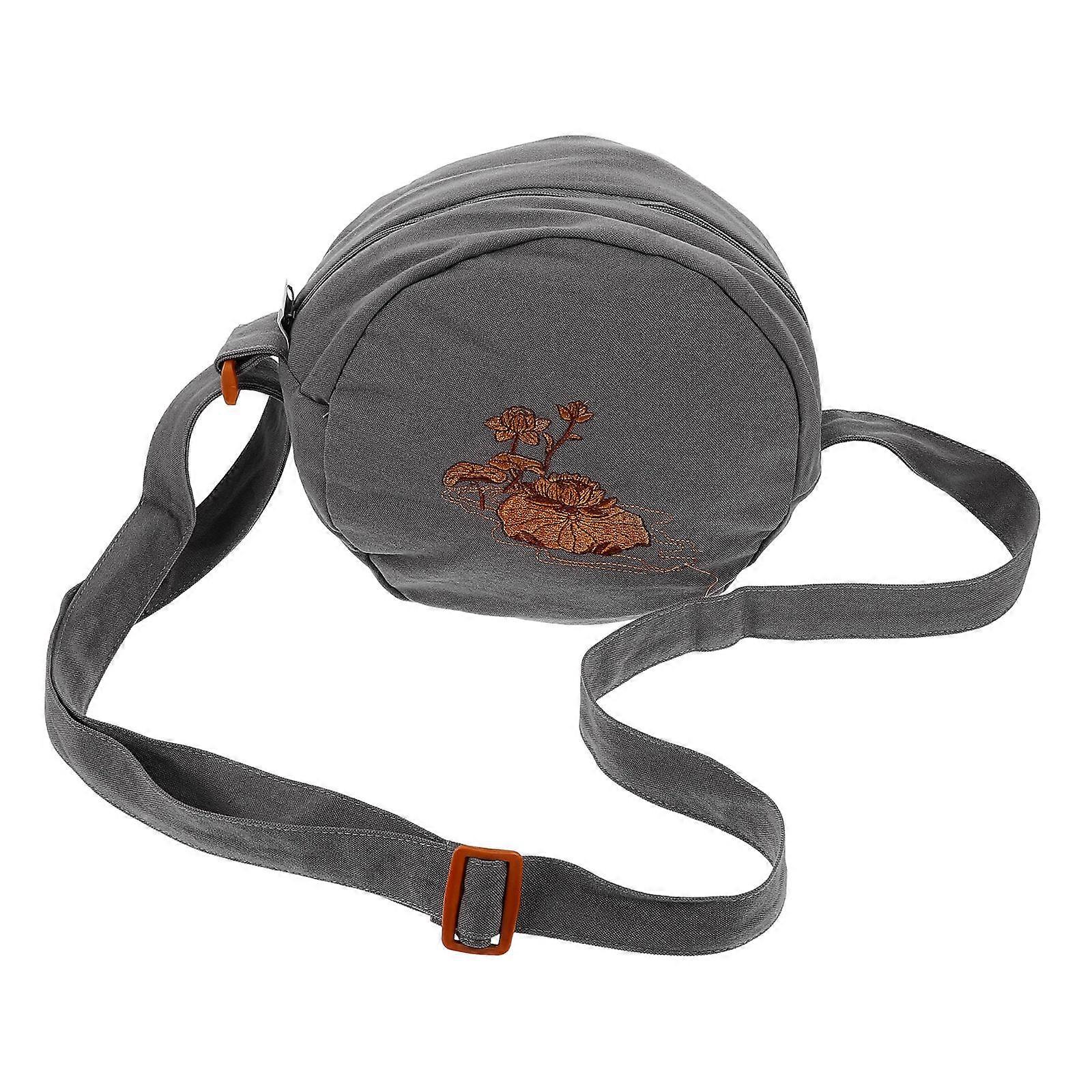 Sleek Singing Bowl Bag with Sturdy Zipper for Reliable Safeguarding