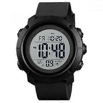 Armbanduhr Herren achteckige analoge Quarzuhr aus Edelstahl [jkw]