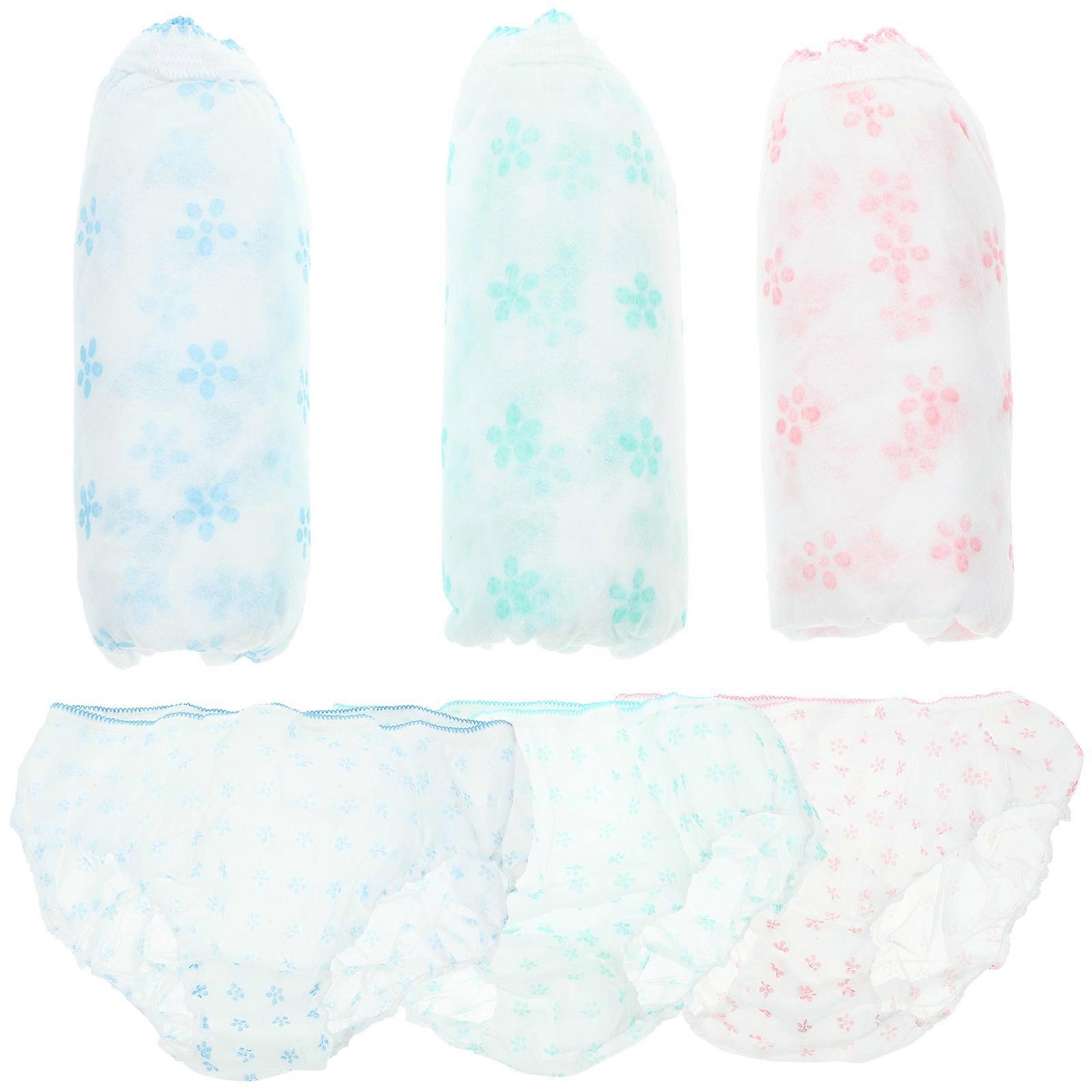 Disposable Pregnant Underwear, Soft Odorless Fabric, Ideal for Daily Use and Travel