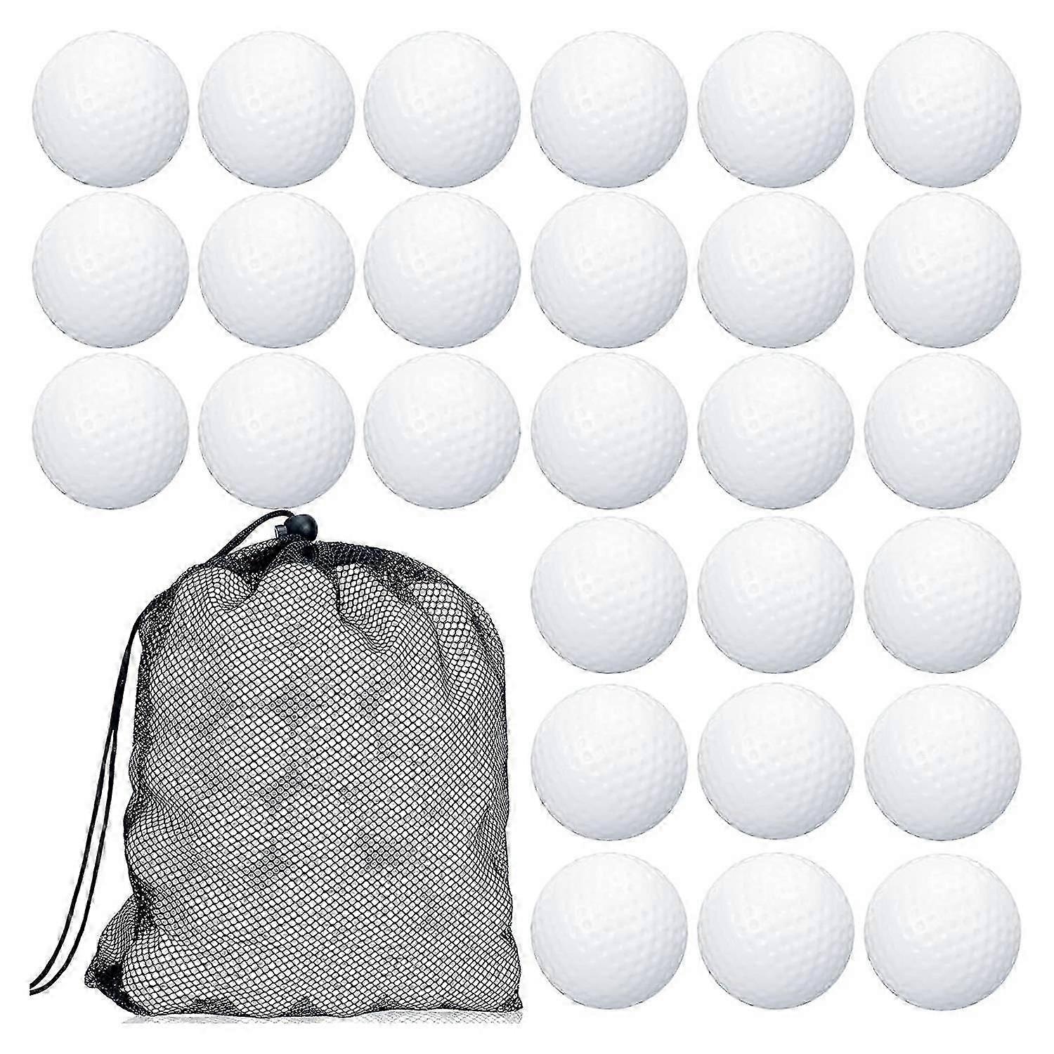100 Pcs Golf Practice Ball Hollow Golf Ball Training Golf Balls