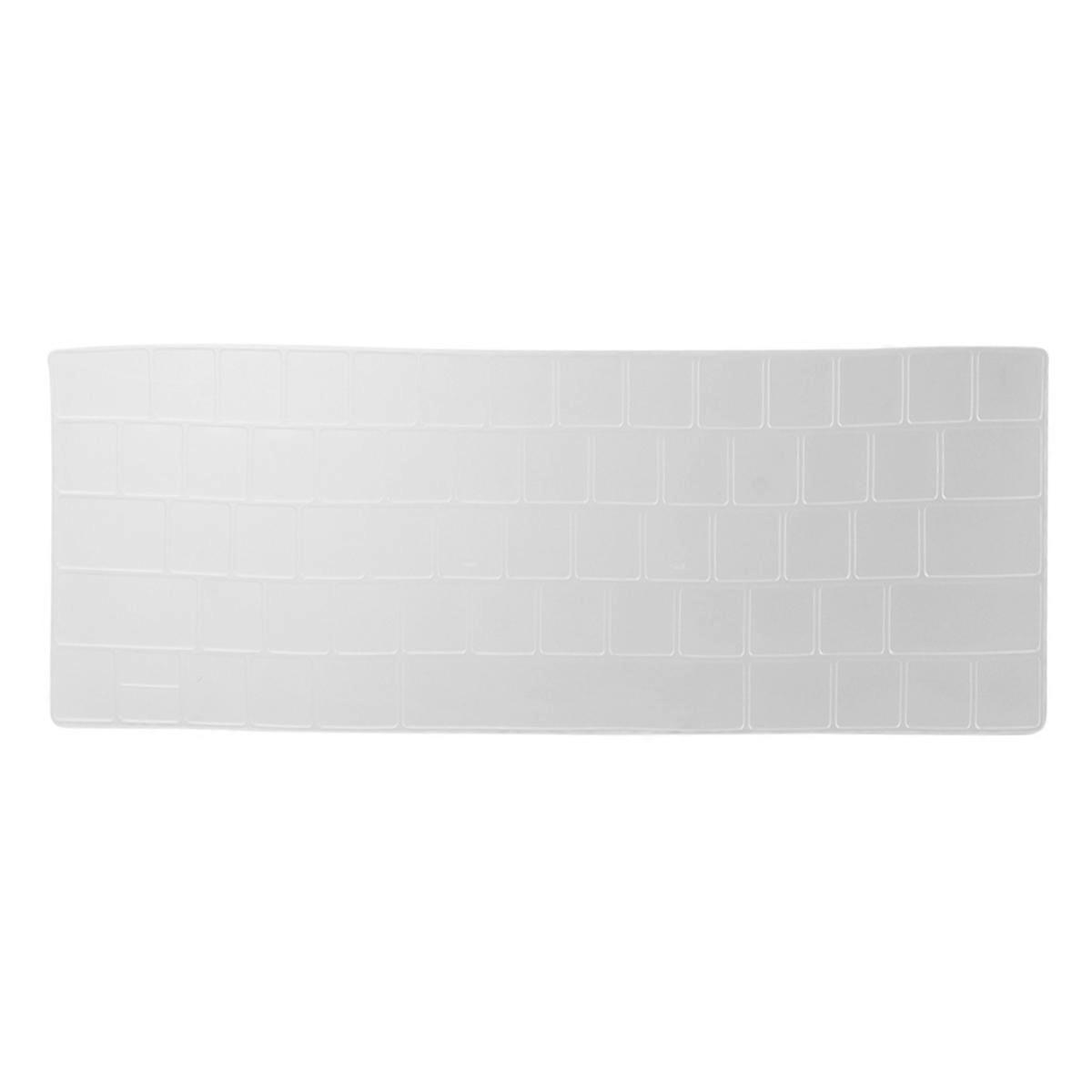 Water Splash Protection Flat Keyboard Protector Transparent 17x9x0.1cm 5Pack