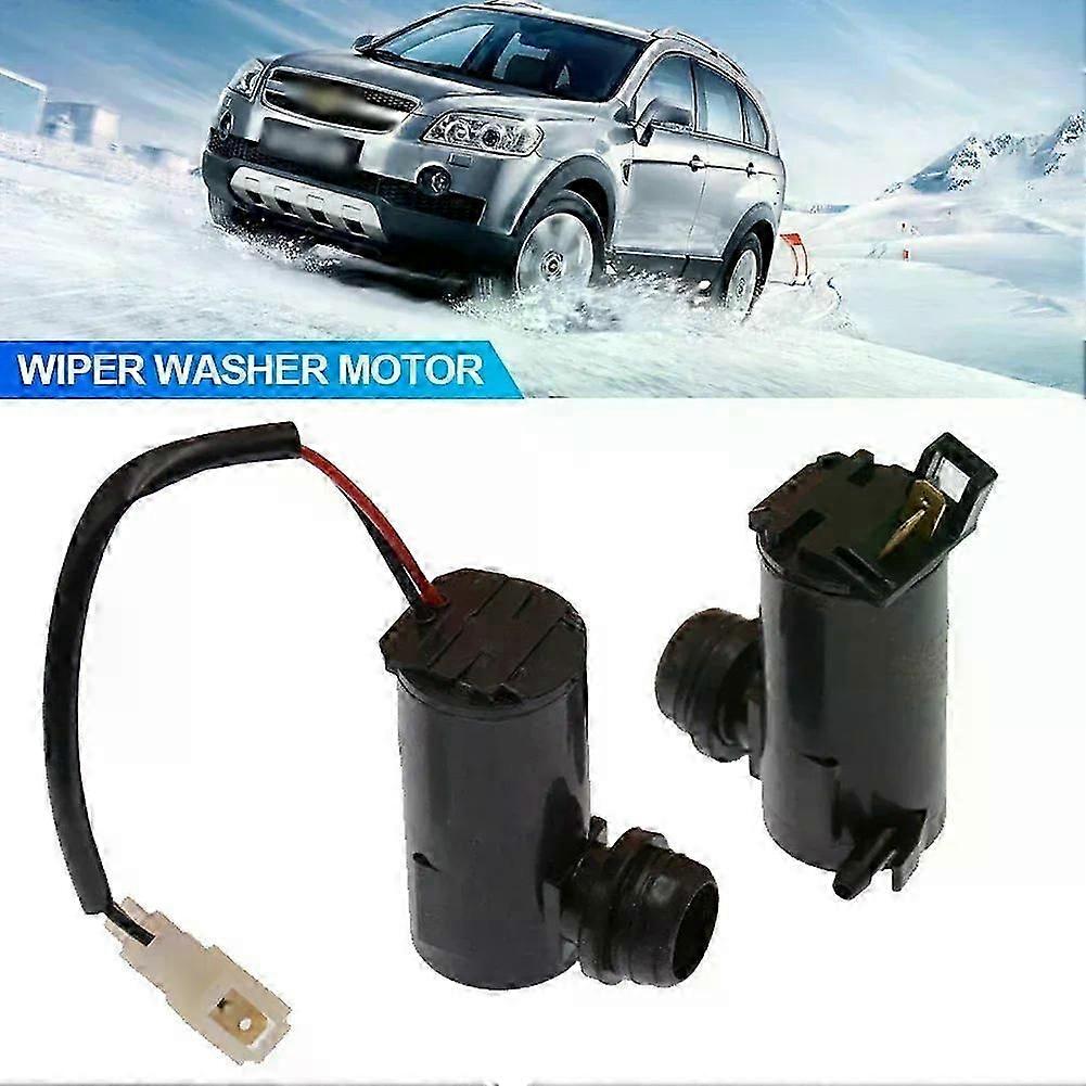 Universal Vehicle Windscreen Cleaning Water Tank Motor Windshield Wiper Washer Pump Water Jet Auto Accessories 12V/24V