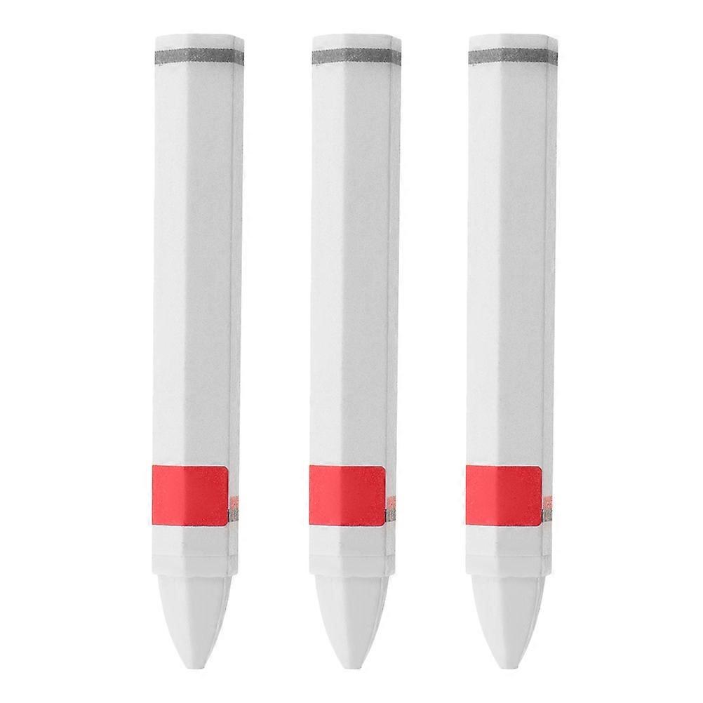 Tire Graffiti Pen White Crayon for Car Tires Multifunctional Portable Wax Marker for Mechanics and DIY Enthusiasts 3Pack