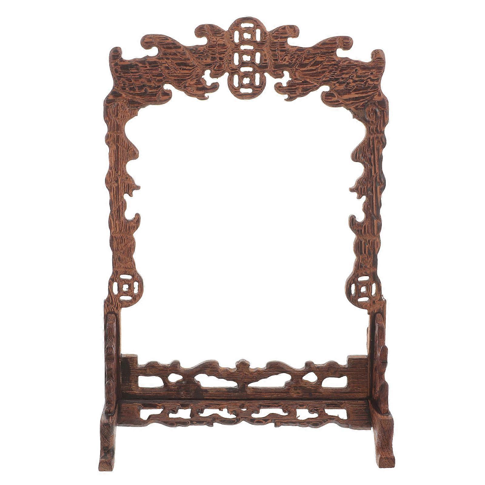 T-Shaped Storage Rack Jewelry Organiser Display Wooden Style Mothers present Giving 1Pack