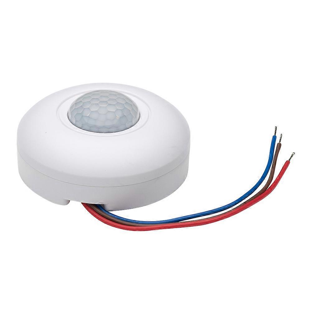 Ceiling Sensor Motion Sensor For Garages ABS Material Infrared Sensing 1Pack