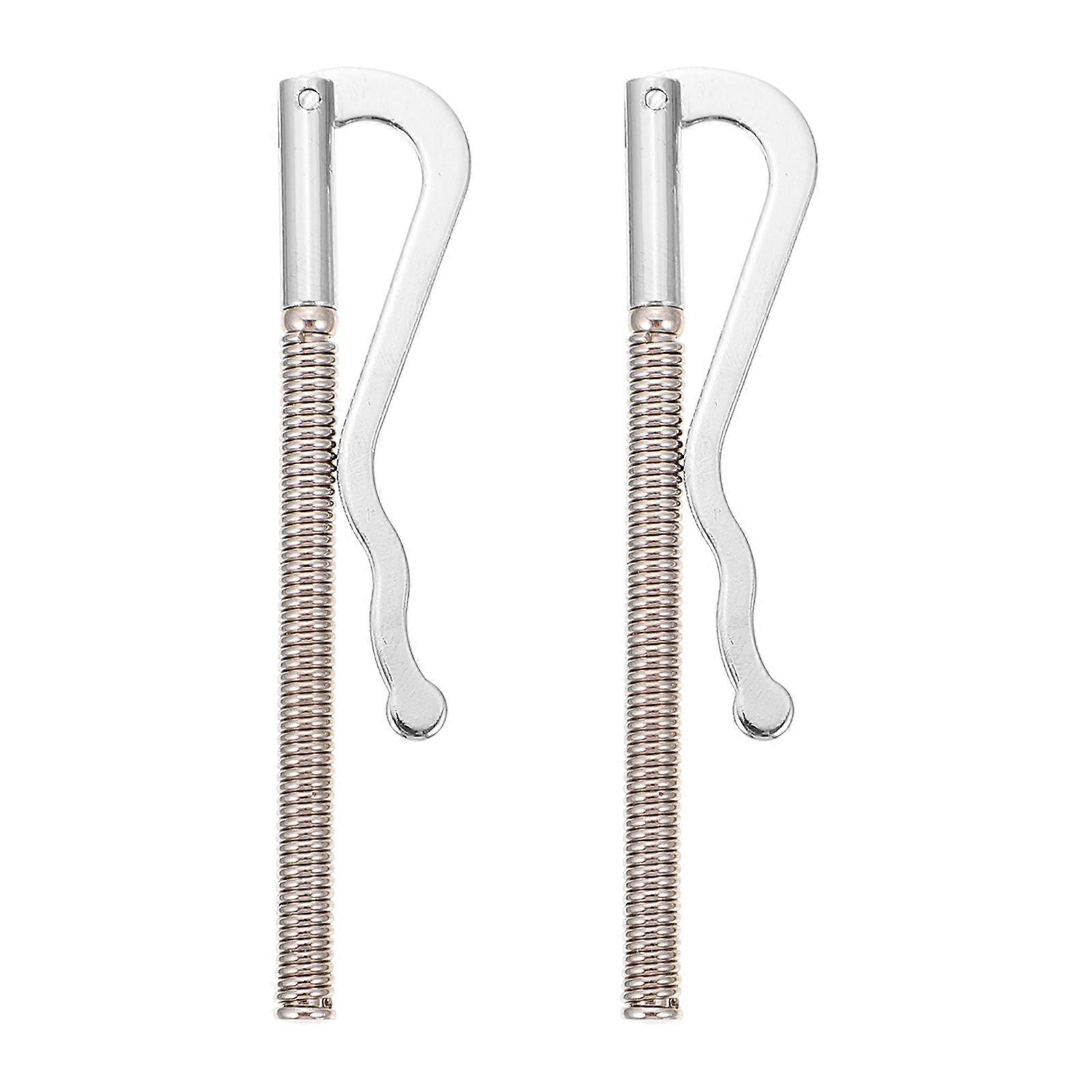 Spring Loaded Money Clip Wallet Check Holders for Everyday Use 2Set