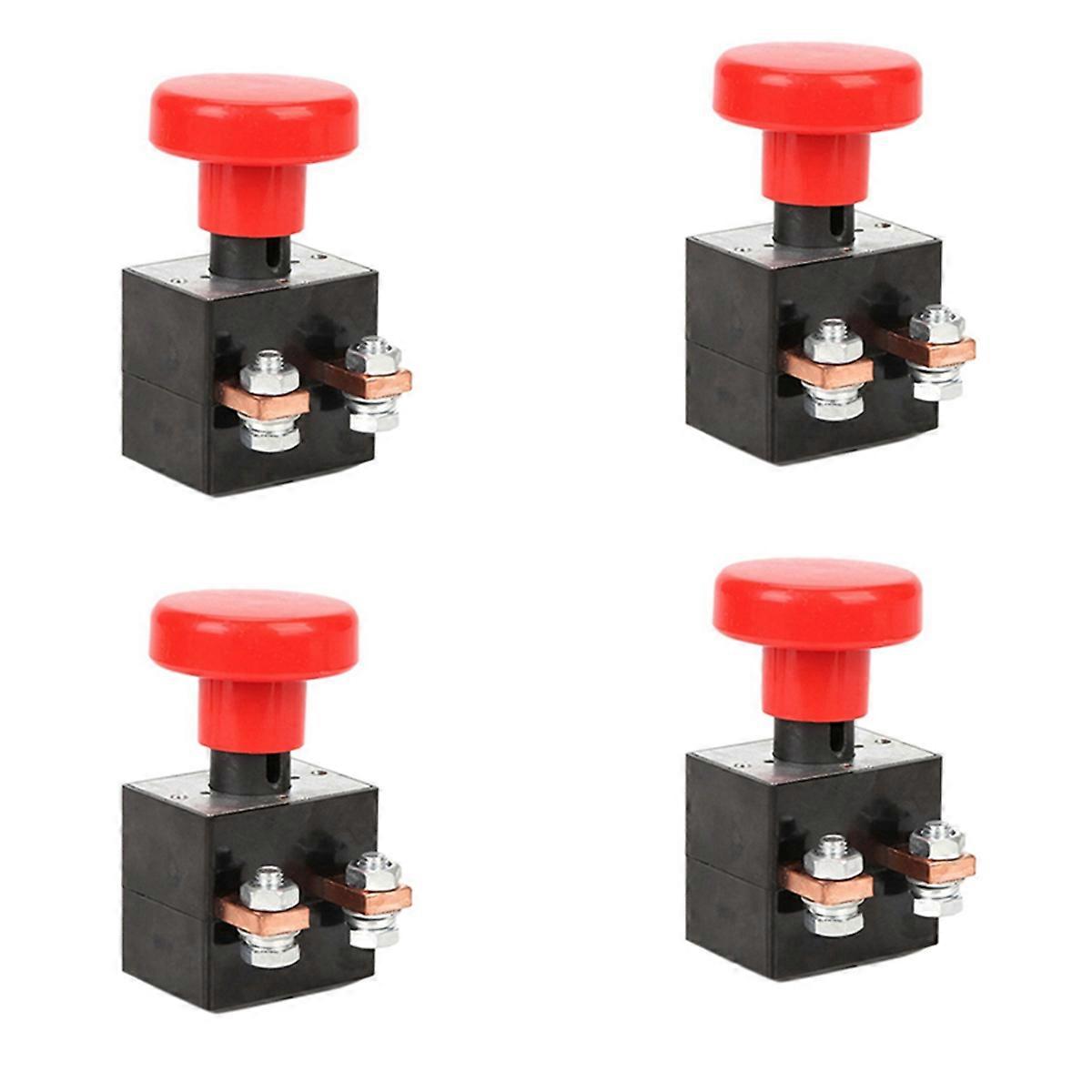 4X 250A Type Emergency Disconnect Switch Stop Switch Start Button Emergency Switch for Forklift Pall