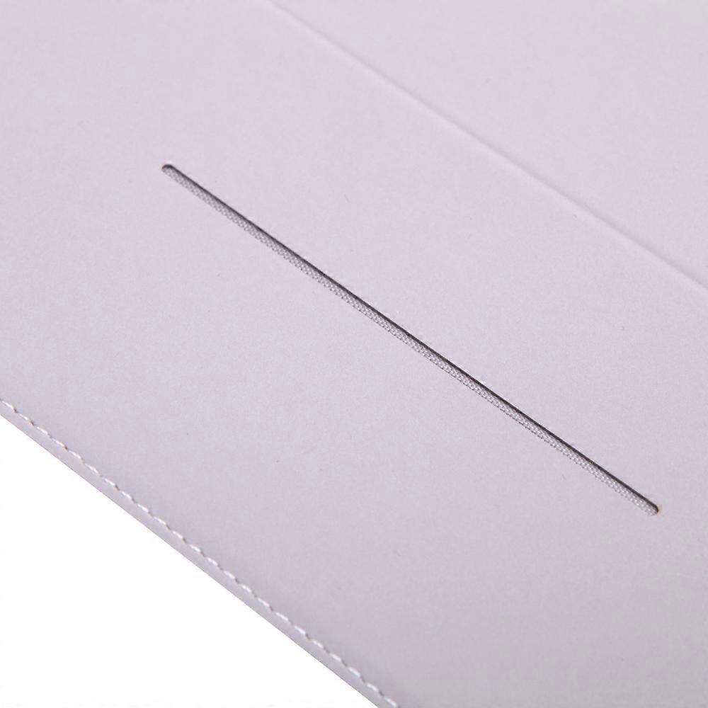 dodocool 360 Degree Rotating PU Leather Swivel Flip Stand Case Cover Protective Shell for iPad mini with Retina display Beige