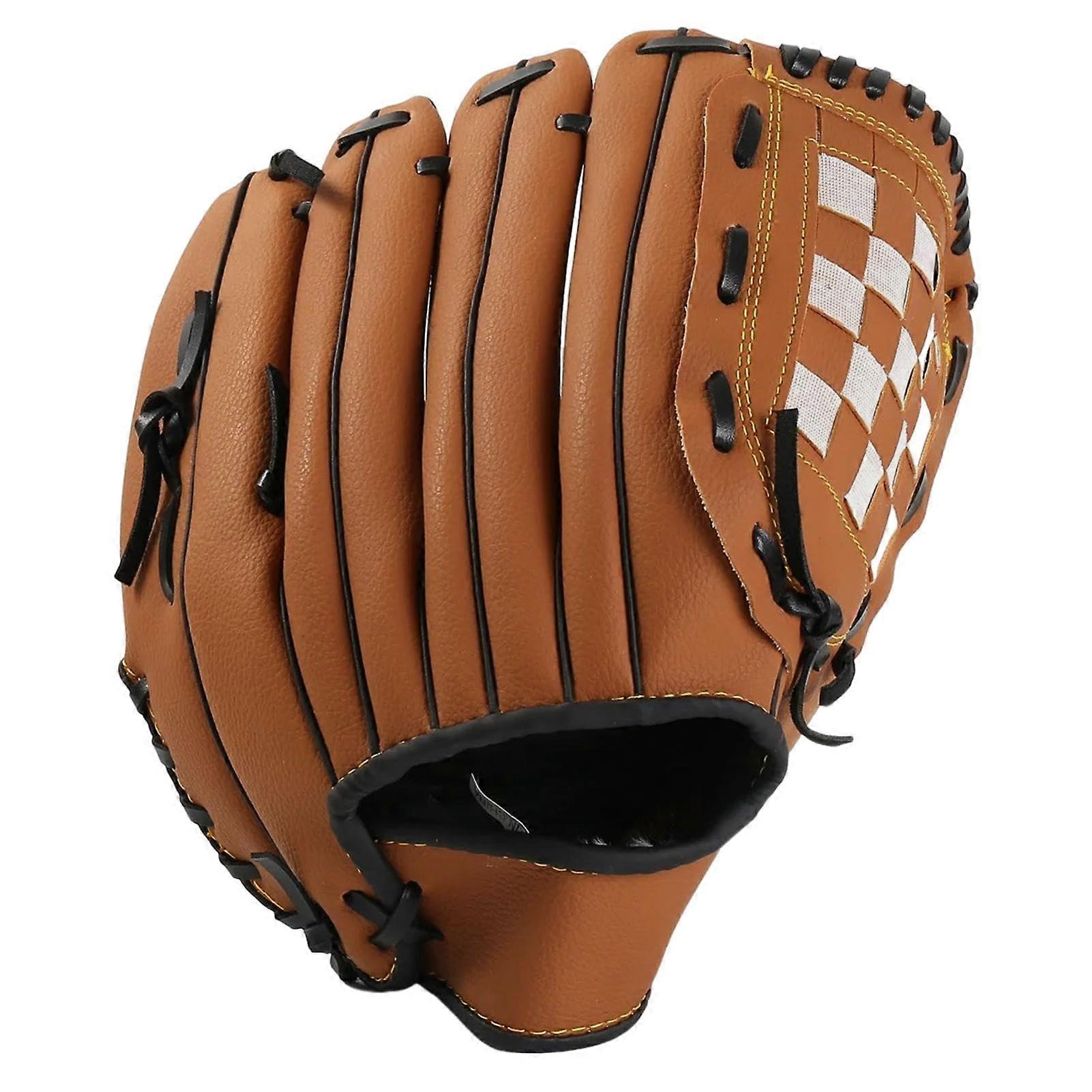 Pitching Glove for Youth Teeball, Left Handed Outfielder Baseball Glove 12.5 Inch, Heavy Duty Training Throwing Mitt