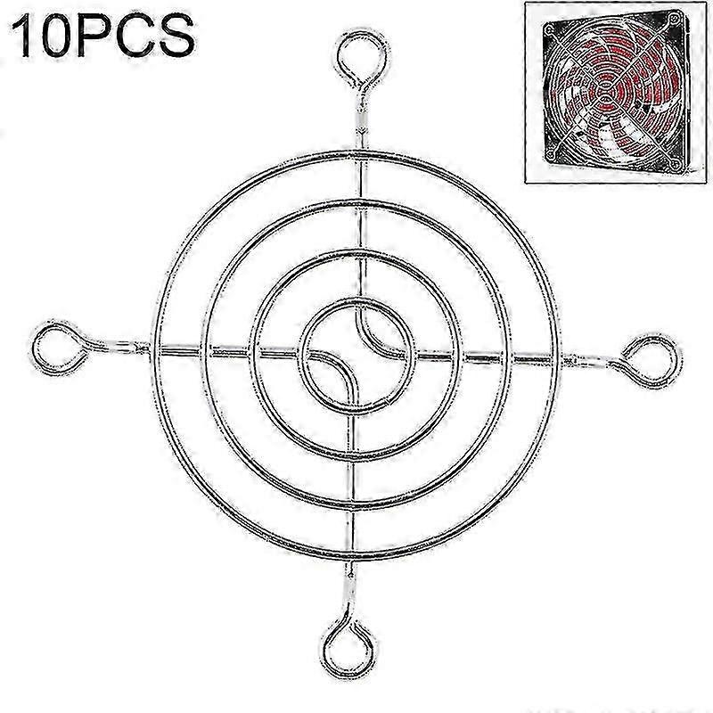 Computer accessory sets 10pcs computer fan chassis dustproof net case cover size:6cm