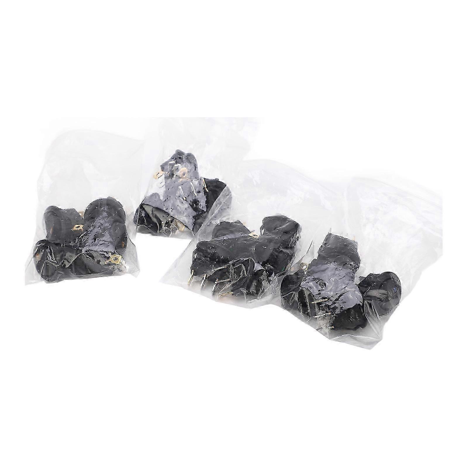 20Pcs Rocker Switch 3 Pin 2 Position 12V Toggle On Off Switch ABS Round with LED for Machine