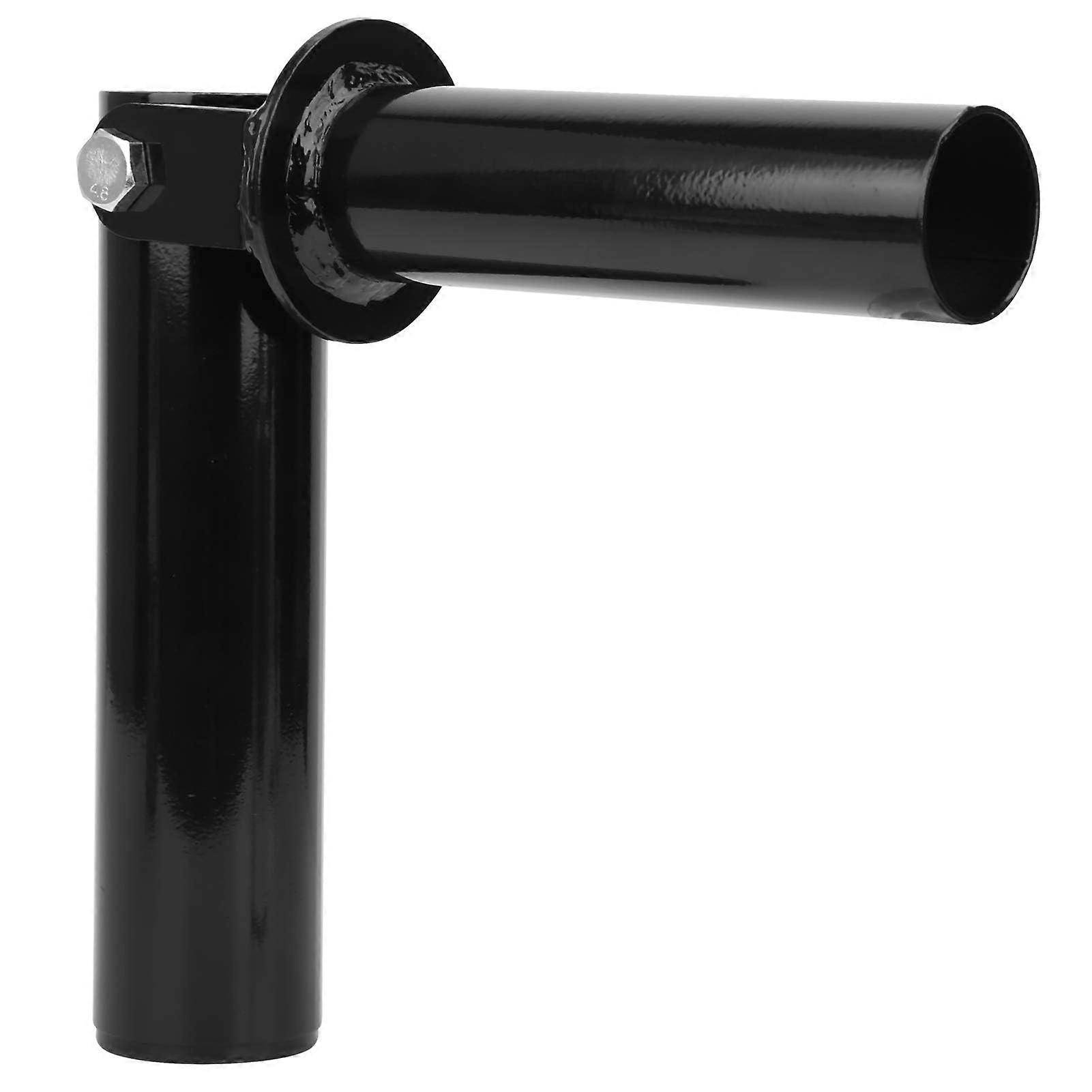 T Bar Row Plate Insert Landmine Attachment Steel Barbell, Compatible With 2-Inch Plate Sleeves, Core Strength Training