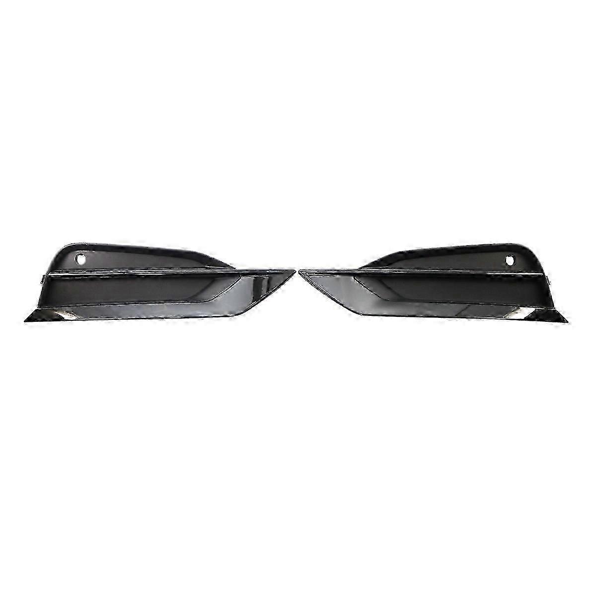 Front Bumper Fog Lamp Grill Insert Face Bar Cover Compatible with Certain Models from 2016 to 2019, Part Numbers 31425447 and 31425446
