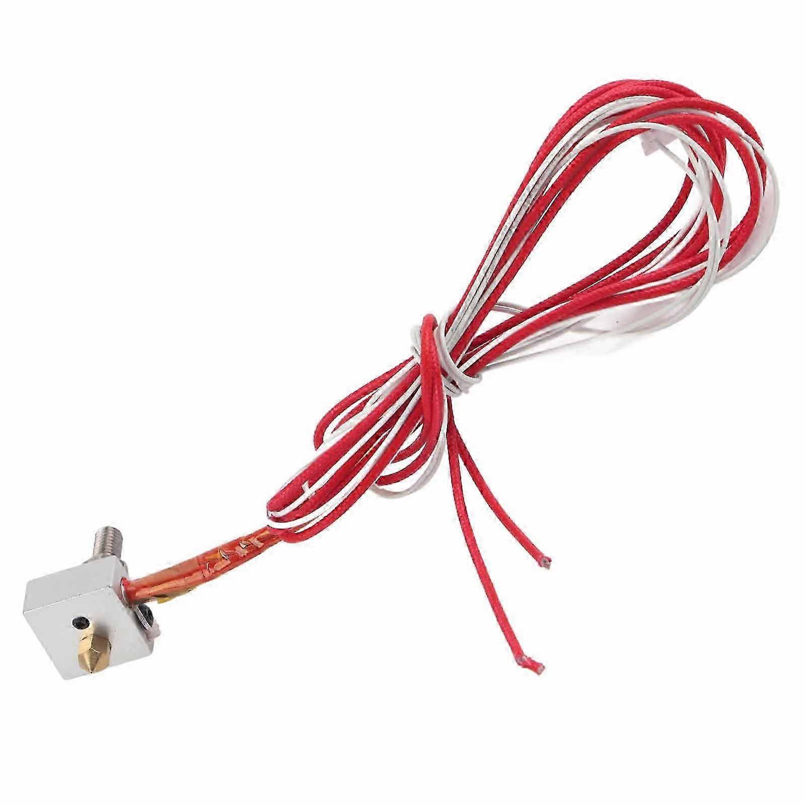 Hot End MK8 Extruder 3D Printer Hotend Nozzle Head 0.4mm Accessory for a Compatible Model