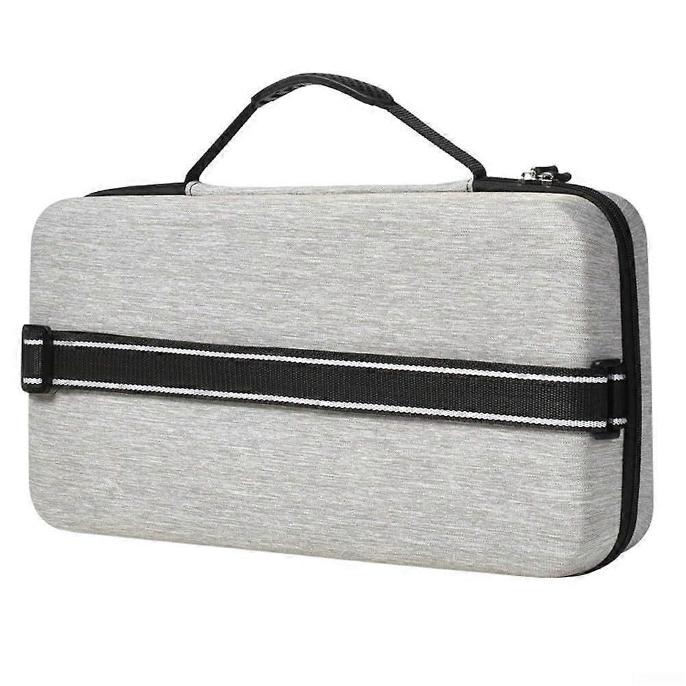 Robust hardshell pickleball paddle bag for easy transport of sports equipment with protective design (Gray)