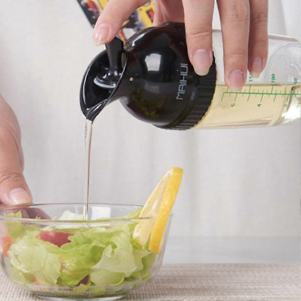 White (A)$Salad dressing bottle kitchen dressing bottle