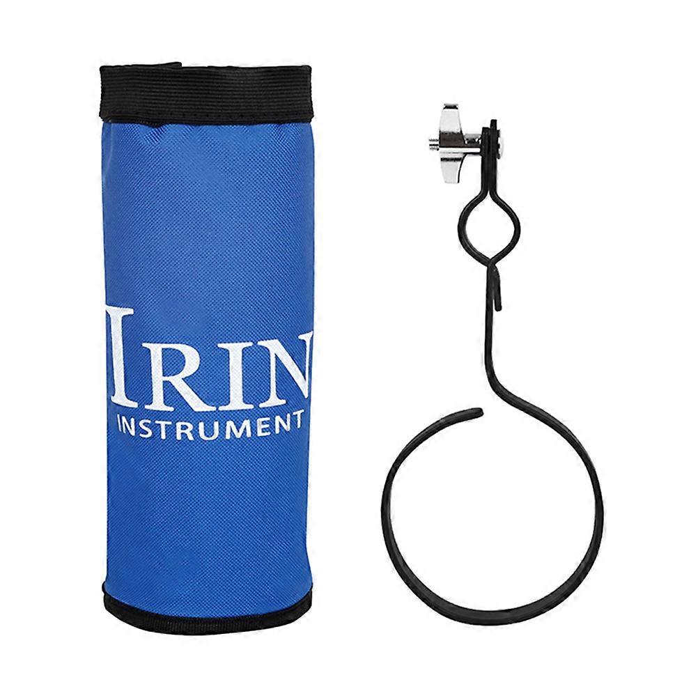 נרתיקי מקל תוף מחזיק מקל תוף מבד אוקספורד תוף כחול 10.4×3.9×3.9 אינץ' 1 סט