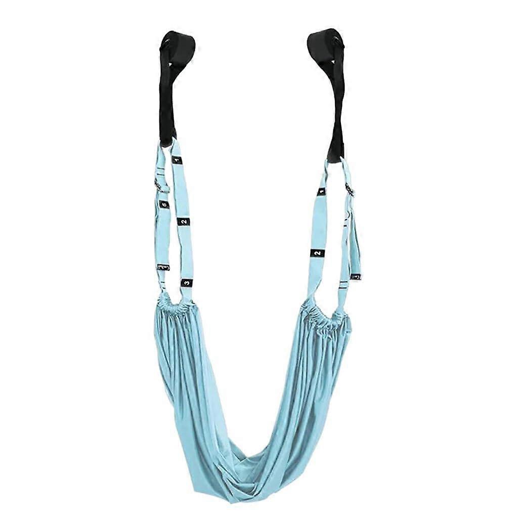 Wide Installation Option: Yoga Hammock for Full Body Exercises and Simple Polyester Yoga Sling Inversion Tool Yoga Strap