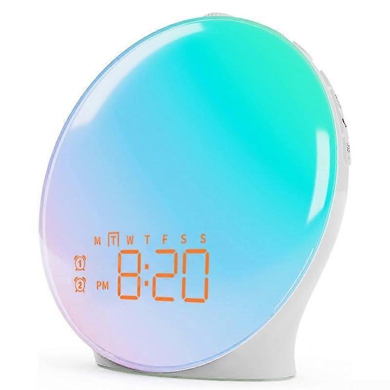 Sunrise Alarm Clock, Intelligent Light, 18 Colour, 7 Sounds, Smart Edition