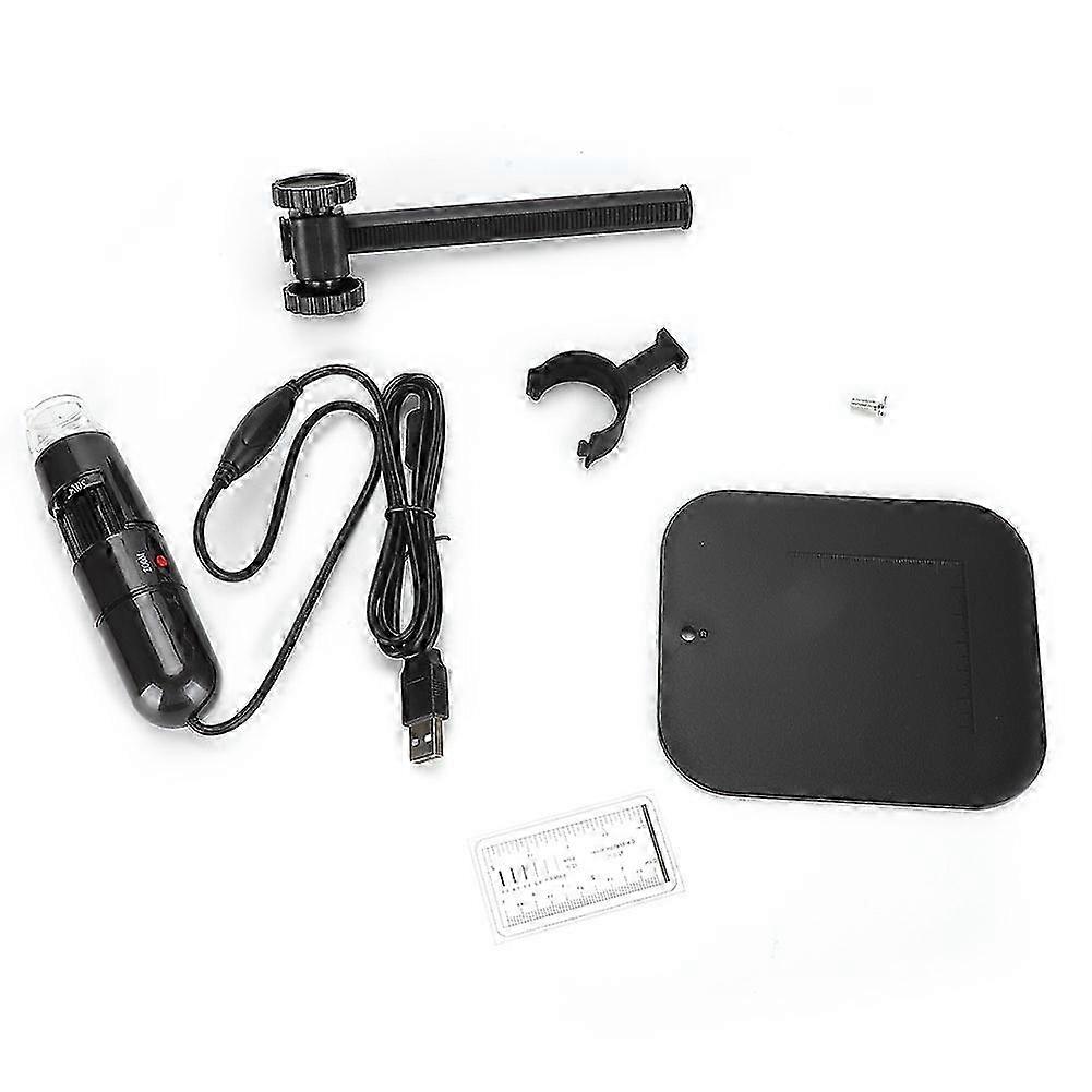 50-1000X Handheld USB Digital Microscope 8 LED Magnifier Camera Endoscope with Lifting Bracket