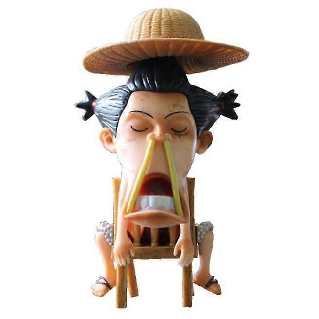 One Piece One Piece Two Criminal Series Sleepy Luffy Three Swords Sauron Sanji Car Figure Model