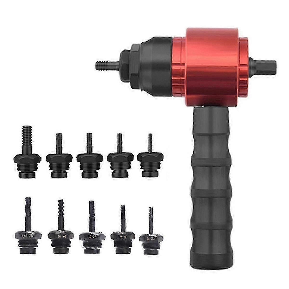 Detachable Manual Electric Rivet Nut Tool Conversion Accessorie Hand Rivet Nut Tool Set Electric Pn js