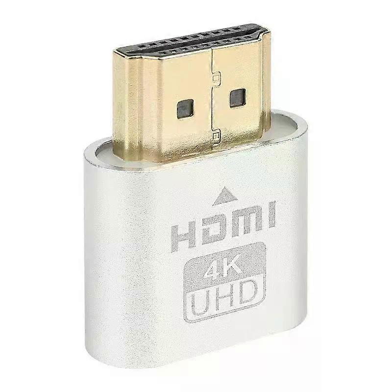 Office HDMI-kompatibler Dummy-Stecker Virtuelles Display Headless Ghost Display Emulator 4K DDC EDID Dummy Emulator Adapter für Bitcoin Mining