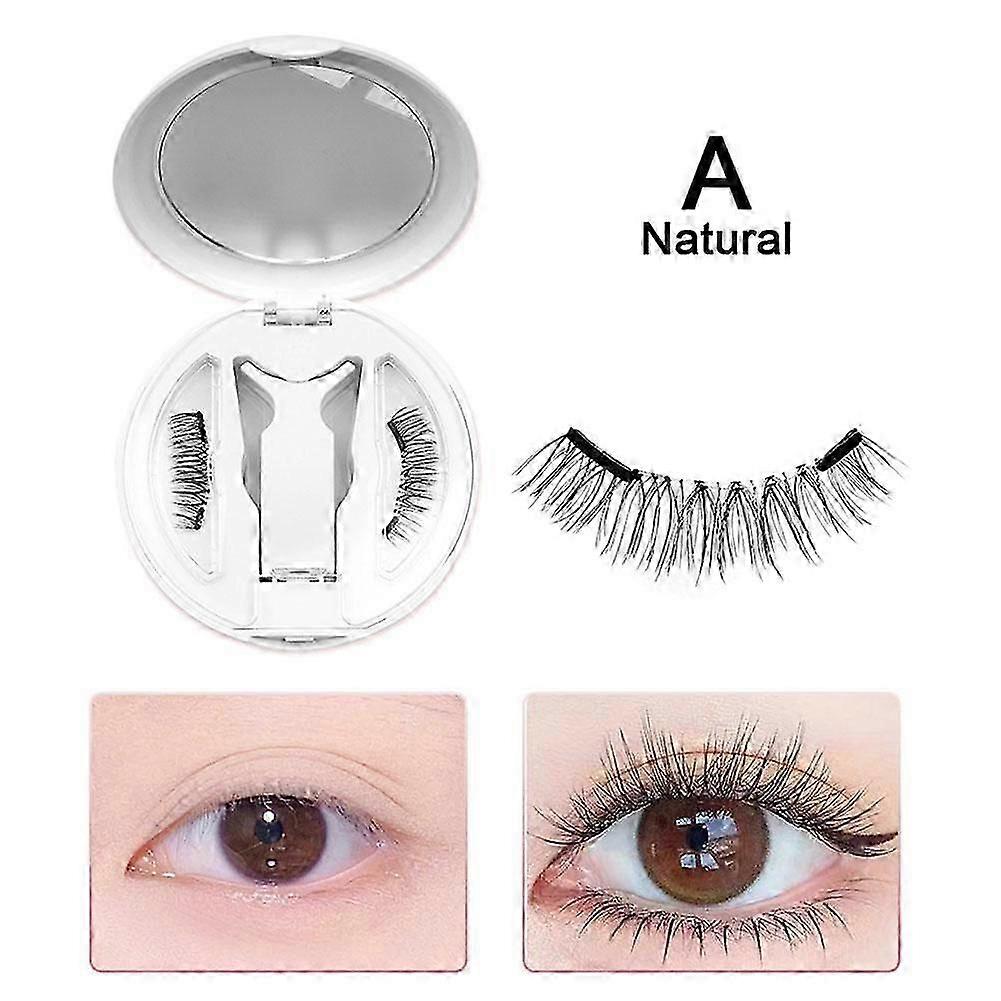 Magnetic eyelashes all-in-one box natural false eyelashes glue-free