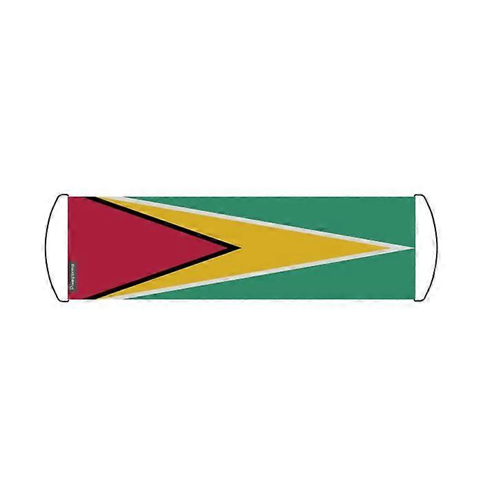 Flag - Multicolored - Guyana - 24 x 70 cm - Waterproof fabric - Lightweight and durable
