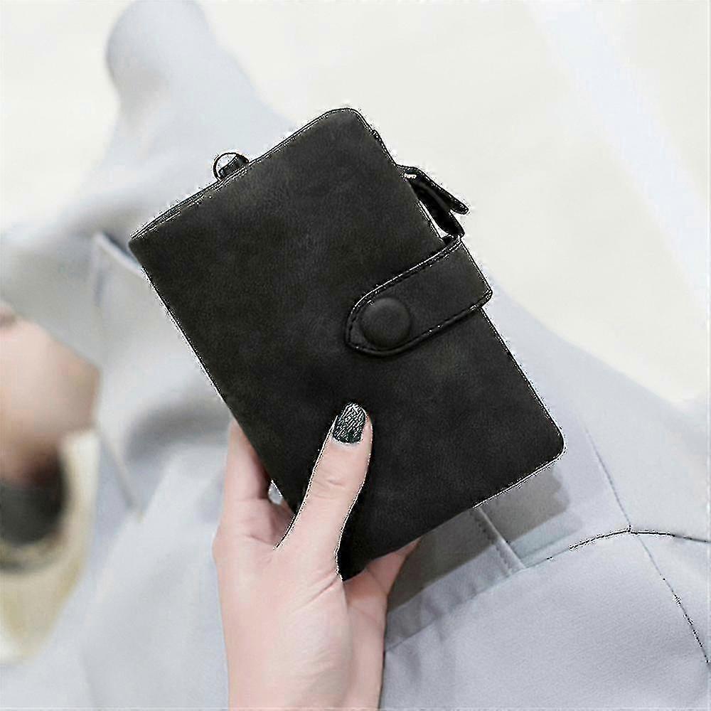 Alexvyan Pink Small Bi-Fold Women's Wallet - PU Leather, Card Slots & Coin Purse, Perfect Gift - View #5