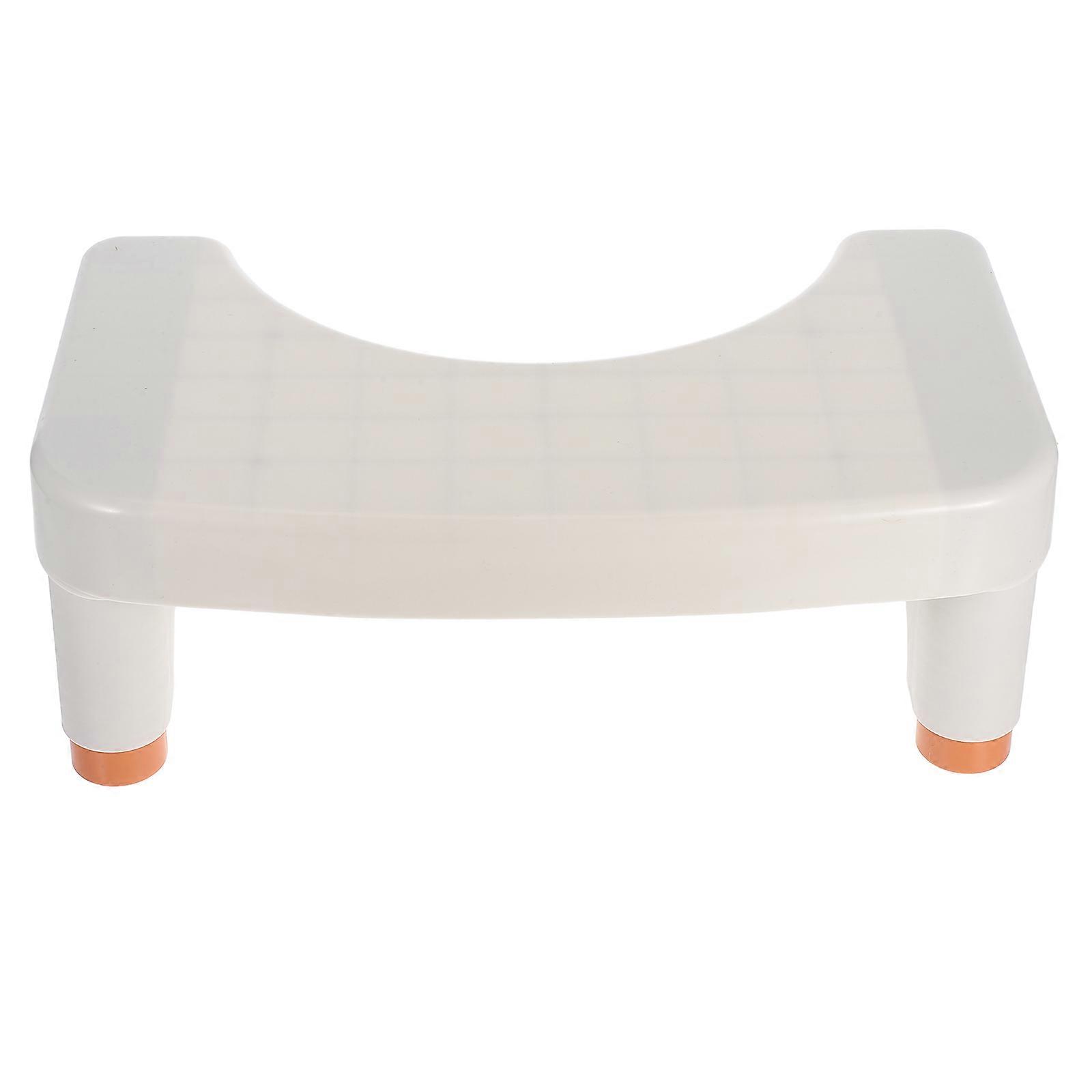 Adjustable Toilet Stool Poop Stool for Home Use Plastic Bathroom Step Bench