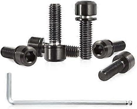 QUÉ IMPORTAS6 x tornillo de potencia de bicicleta, 1 x llave hexagonal.