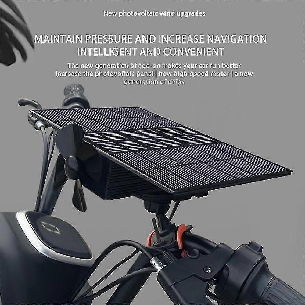 Solar Wind Power Generator Electric Bike Range Extending Generator 12V To 125V