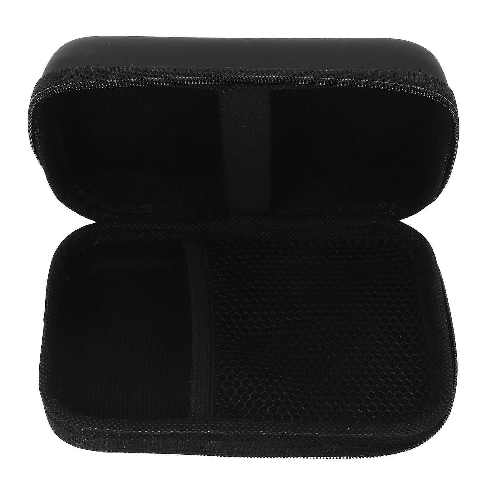 Portable Multi Use Storage Bag for Earphones, USB Cables & Power Banks – Compact Travel Organizer, Durable Design for Home & Business Use – Black